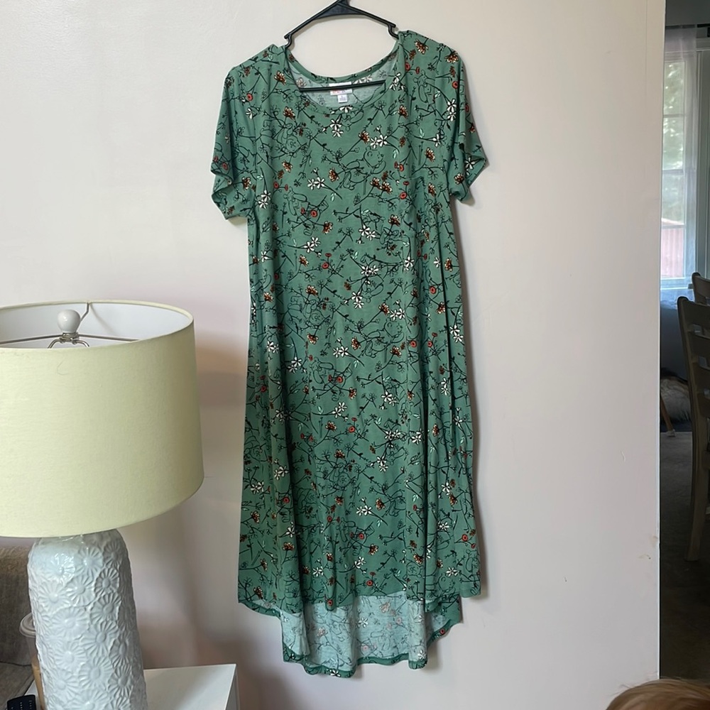 Lularoe Winnie the Pooh hi-low Carly